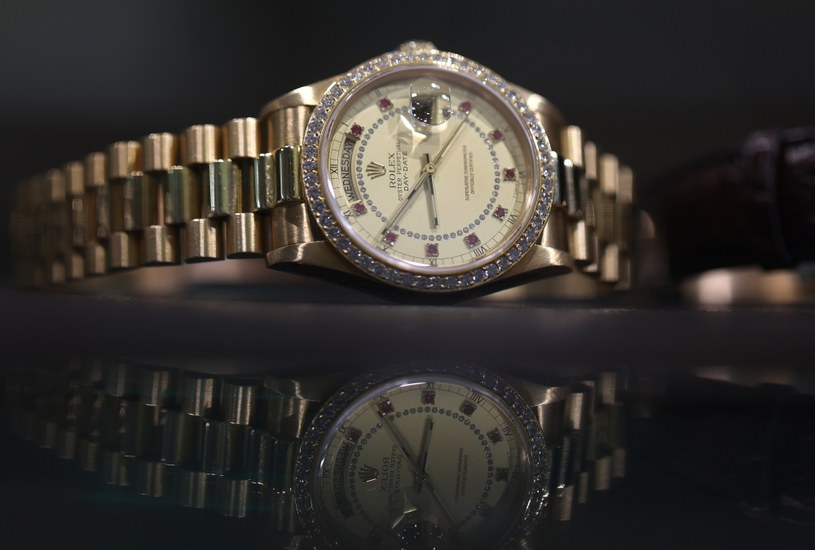 Zegarek marki Rolex to bardzo pożądany łup dla złodzieja /Justin Sullivan /AFP