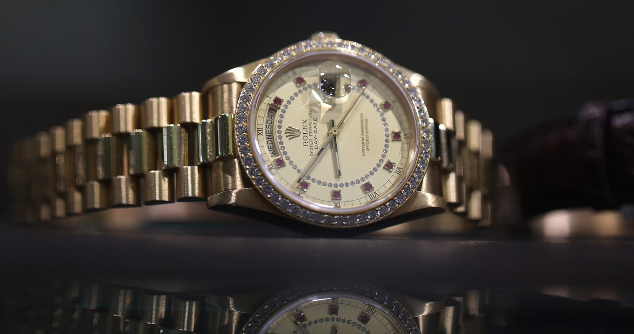 Zegarek marki Rolex to bardzo pożądany łup dla złodzieja /Justin Sullivan /AFP
