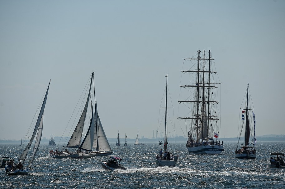 Żeglarska Parada Świętojańska /Jan Dzban /PAP