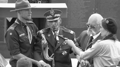 "Żegnam Was". Zobacz wzruszające przemówienie gen. Ścibor-Rylskiego sprzed roku