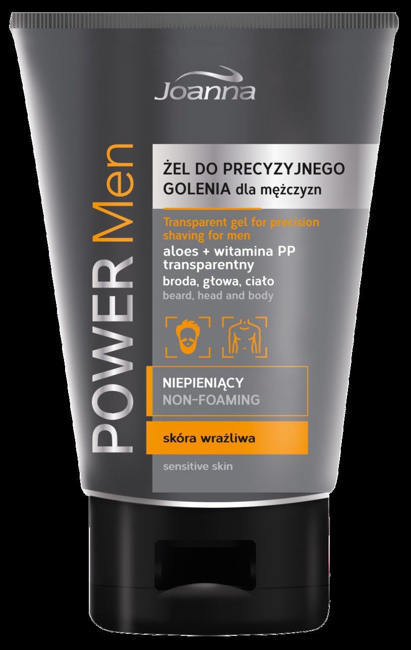 Żel do precyzyjnego golenia od Joanna Power Men /INTERIA.PL/materiały prasowe