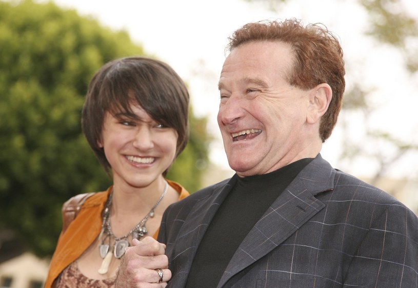 Zelda Williams wraz z ojcem, Robinem Williamsem / Kevin Winter / Staff /Getty Images