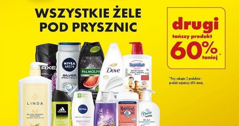 Żele pod prysznic 60% taniej w Biedronce /Biedronka /INTERIA.PL