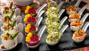 Зелена паста для фаршированих яєць. Смачна закуска на Великдень