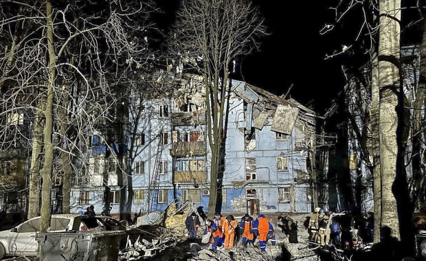 Zełenski: Będzie odpowiedź na bestialski ostrzał Zaporoża [RELACJA]