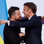 Zełenski dziękuje Macronowi za "odważne decyzje": Bitwa o Europę trwa 