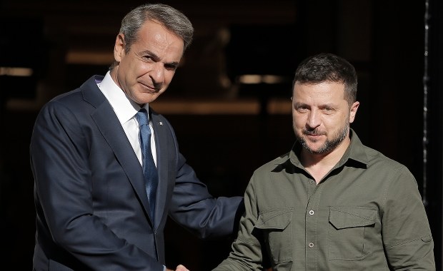 Zełenski: Grecja przyłączy się do szkolenia ukraińskich pilotów [ZAPIS RELACJI]