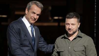 Zełenski: Grecja przyłączy się do szkolenia ukraińskich pilotów [ZAPIS RELACJI]