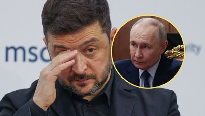 Zełenski ma złe wieści dla Putina. 