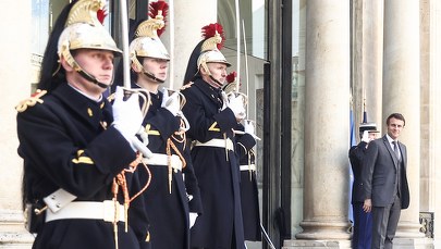 Zełenski: Macron się naprawdę zmienił