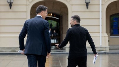 Zełenski nie czeka na USA i chce spotkania z Putinem. Rutte zwraca się do Rosjan