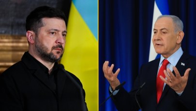 Zełenski nie odwiedził Izraela. Nie rozmawia z Netanjahu
