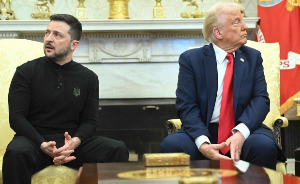Zełenski nie przeprosi Trumpa. Podolak: Nie ma za co