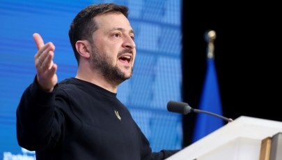 Zełenski o "jedynym sposobie" przetrwania rosyjskiej inwazji