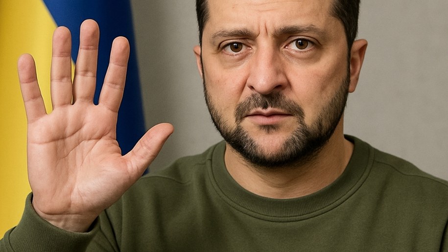 Zełenski o spotkaniu z Putinem: Może przyjechać do Kijowa. /Shutterstock