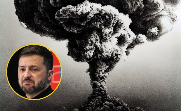 Zełenski odpowiada na oskarżenia z Kremla ws. broni jądrowej