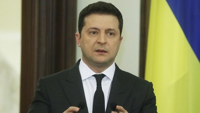 Zełenski: Otrzymałem informację, że Rosja nie będzie kontynuować eskalacji 