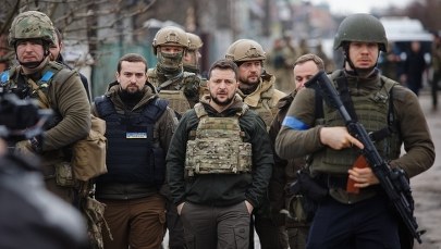 Zełenski przedłużył stan wojenny i mobilizację [ZAPIS RELACJI]