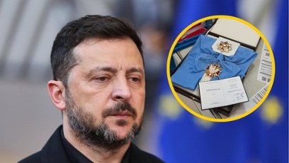 Zełenski przerwał milczenie ws. Orderu Orła Białego