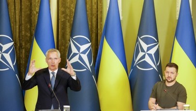 Zełenski przyjmuje gości. Shapps, Lecornu i Stoltenberg w Kijowie