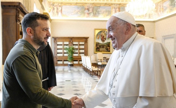 Zełenski reaguje na śmierć papieża Franciszka