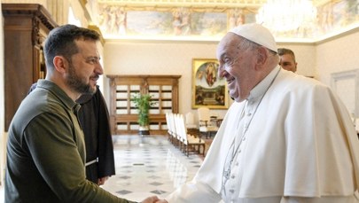 Zełenski reaguje na śmierć papieża Franciszka