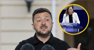 Zełenski straci europejski order? "Nie można budować tożsamości na zbrodni"