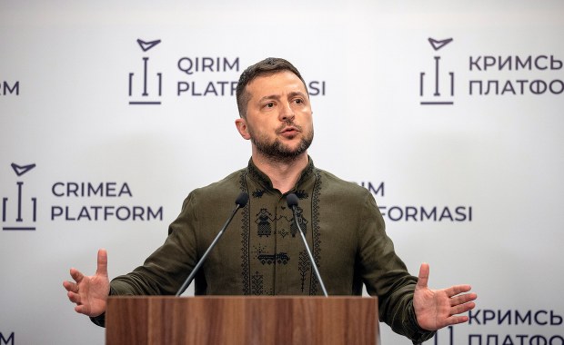 Zełenski: Ukraina odzyska zaanektowany Krym [ZAPIS RELACJI] 