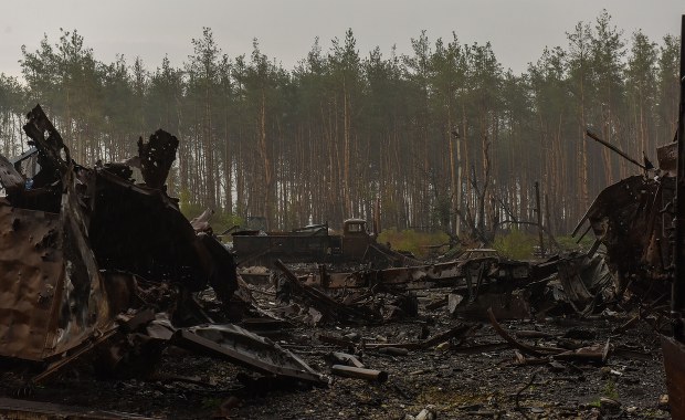 Zełenski: Ukraińska flaga jest w Łymanie [ZAPIS RELACJI]
