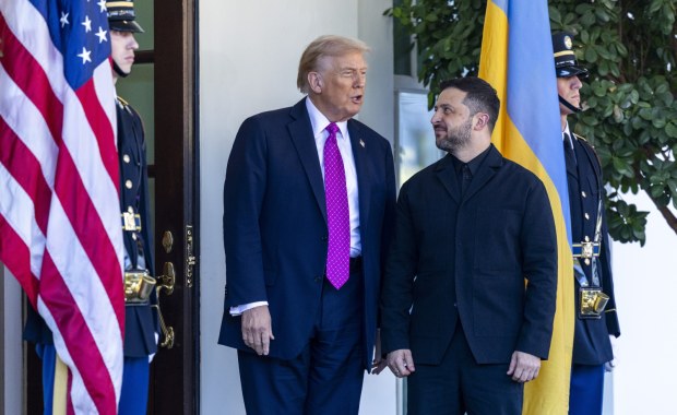 Zełenski w Białym Domu: Drony za Tomahawki