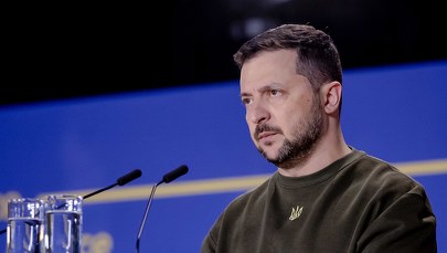 Zełenski w Hadze: Chcemy tutaj zobaczyć Putina 