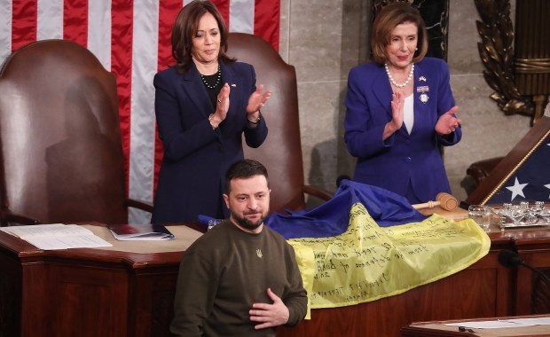 Zełenski w Kongresie USA: Jeśli Rosja nie zostanie powstrzymana, nie skończy na Ukrainie