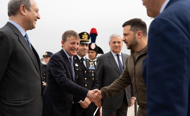 Zełenski w Rzymie. Spotka się m.in. z Franciszkiem 