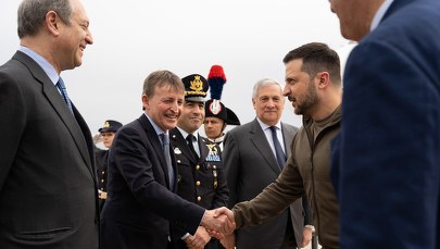 Zełenski w Rzymie. Spotka się m.in. z Franciszkiem 