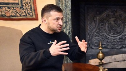 Zełenski wprowadził sankcje wobec 200 osób [ZAPIS RELACJI]