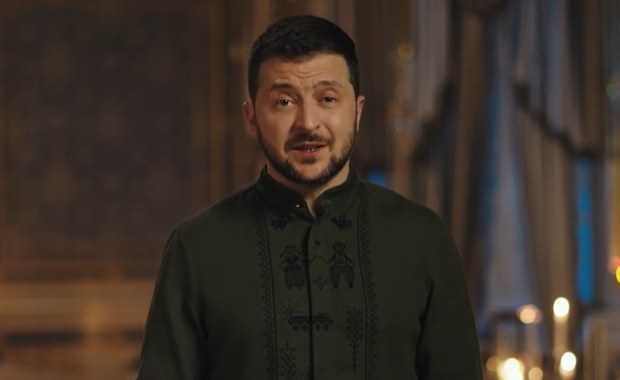Zełenski z życzeniami na święta: Mamy jedno marzenie [RELACJA]