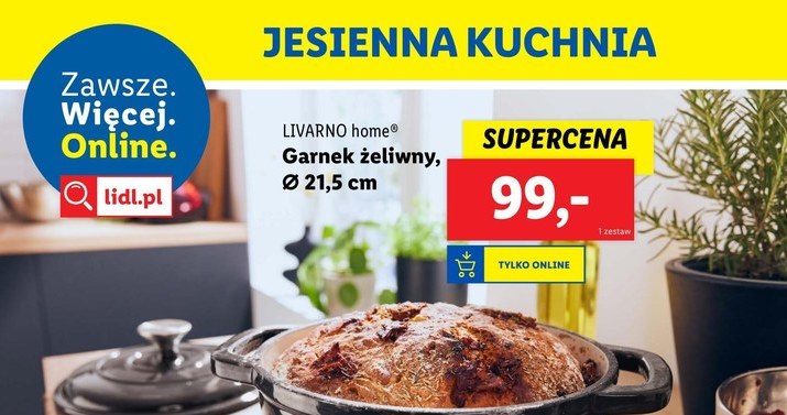 Żeliwne naczynia w Lidlu /Lidl /INTERIA.PL