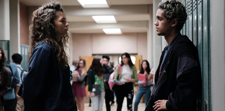 Zendaya i Dominic Fike w "Euforii" /	Eddy Chen/ HBO Max/ The Hollywood Archive / Avalon /PAP