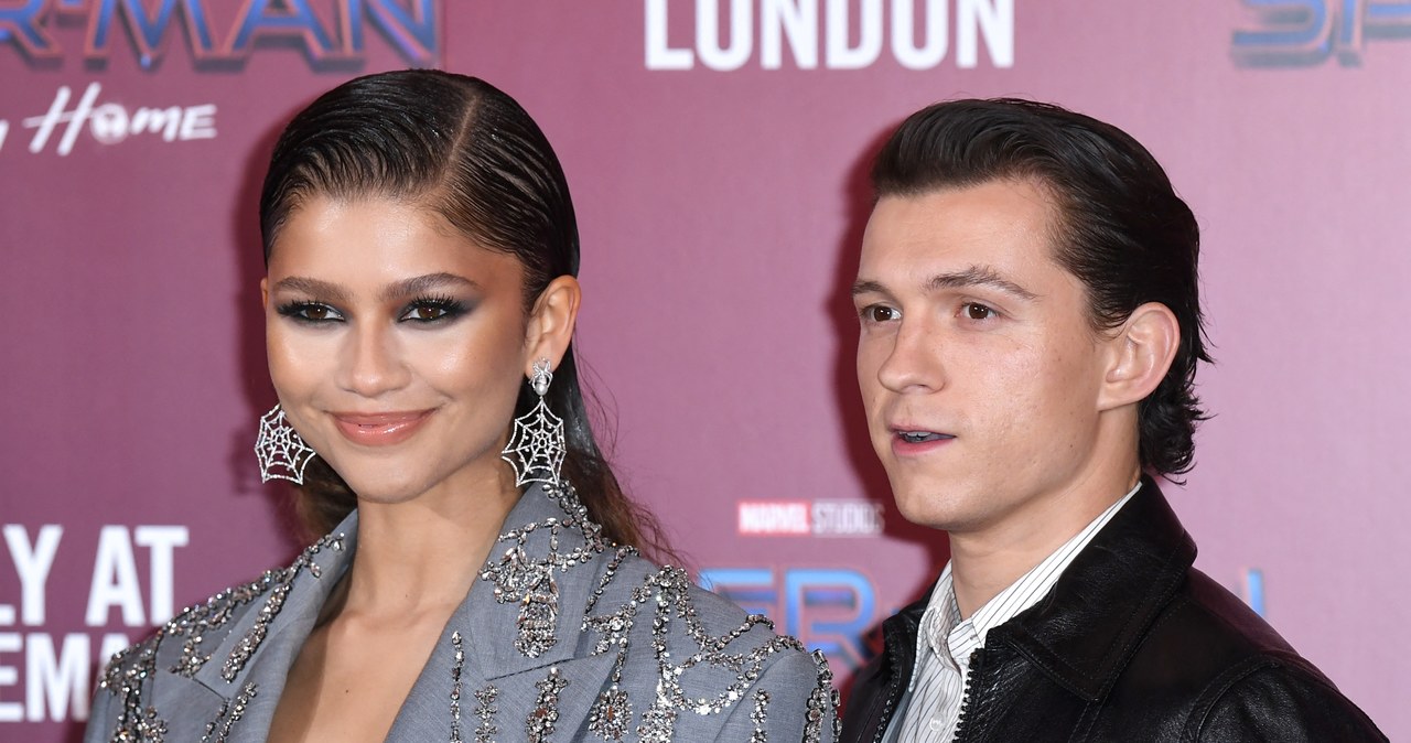 Zendaya i Tom Holland. /Stuart Hardy/ABACAPRESS.COM / Abaca Press / Forum /Agencja FORUM
