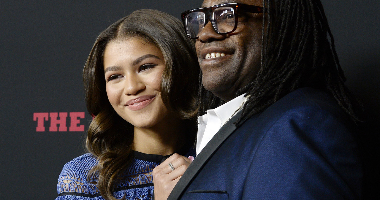 Zendaya z ojcem Kazembe Ajamu Colemanem /Kevork Djansezian /Getty Images