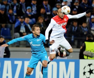 Zenit Sankt Petersburg - AS Monaco 0-0 w Lidze Mistrzów