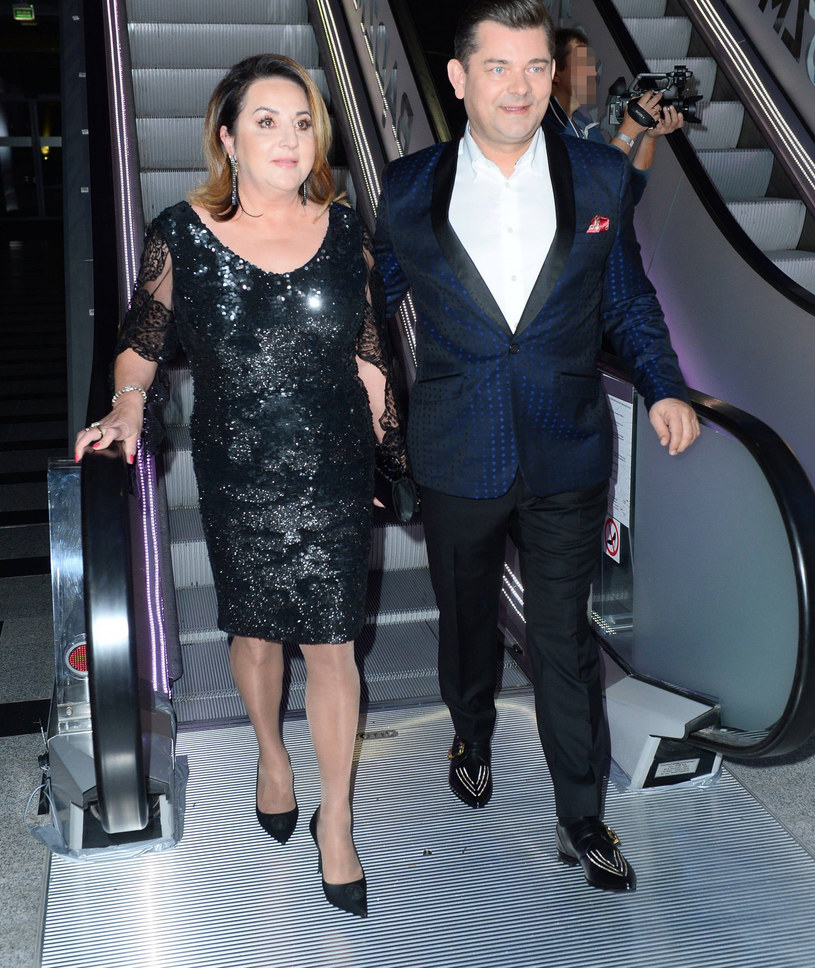 Zenon Martyniuk z żoną Danutą /Tricolors /East News