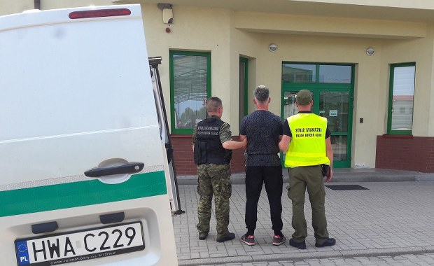 Zepsuł mu się samochód, więc znieważył strażników granicznych