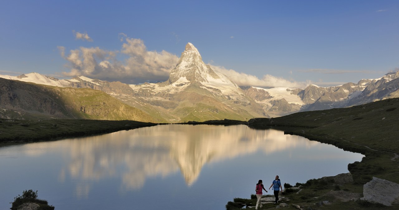 Zermatt leży u stóp lodowca Klein Matterhorn /Switzerland Tourism