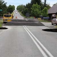 Zniszczenia po ulewach w Alwerni w Małopolsce 