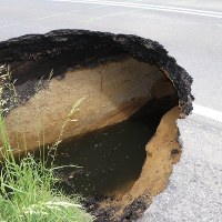 Zniszczenia po ulewach w Alwerni w Małopolsce 