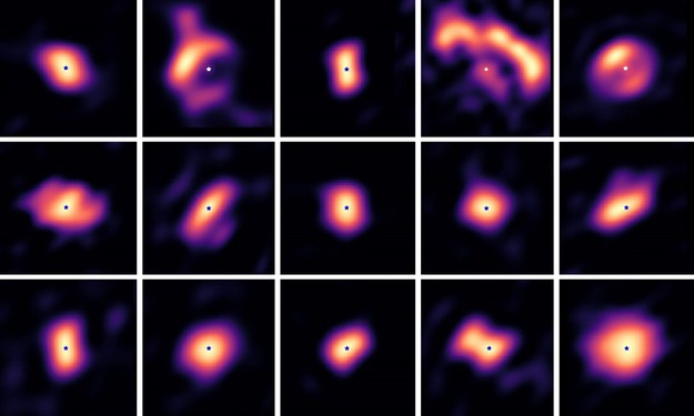 Zespół astronomów pod kierunkiem dr inż. Jakuba Kluski zaobserwował 15 dysków protoplanetarnych wokół gwiazd odległych od nas o setki lat świetlnych /Jacques Kluska et al. /Materiały prasowe