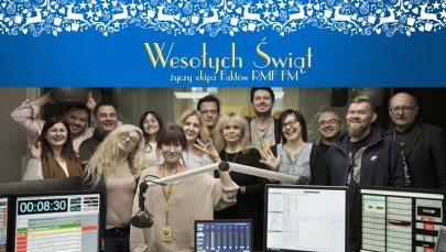 Zespół Faktów RMF FM i RMF24.pl życzy Magicznych Świąt!