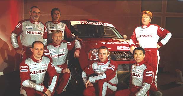 Zespół Nissana na Rajd Dakar 2003 (kliknij) /INTERIA.PL