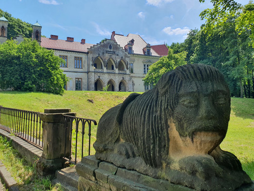 Zespół Pałacowo-Parkowy w Młoszowej /Fot. Anna Żmuda-Muszyńska, AGH /